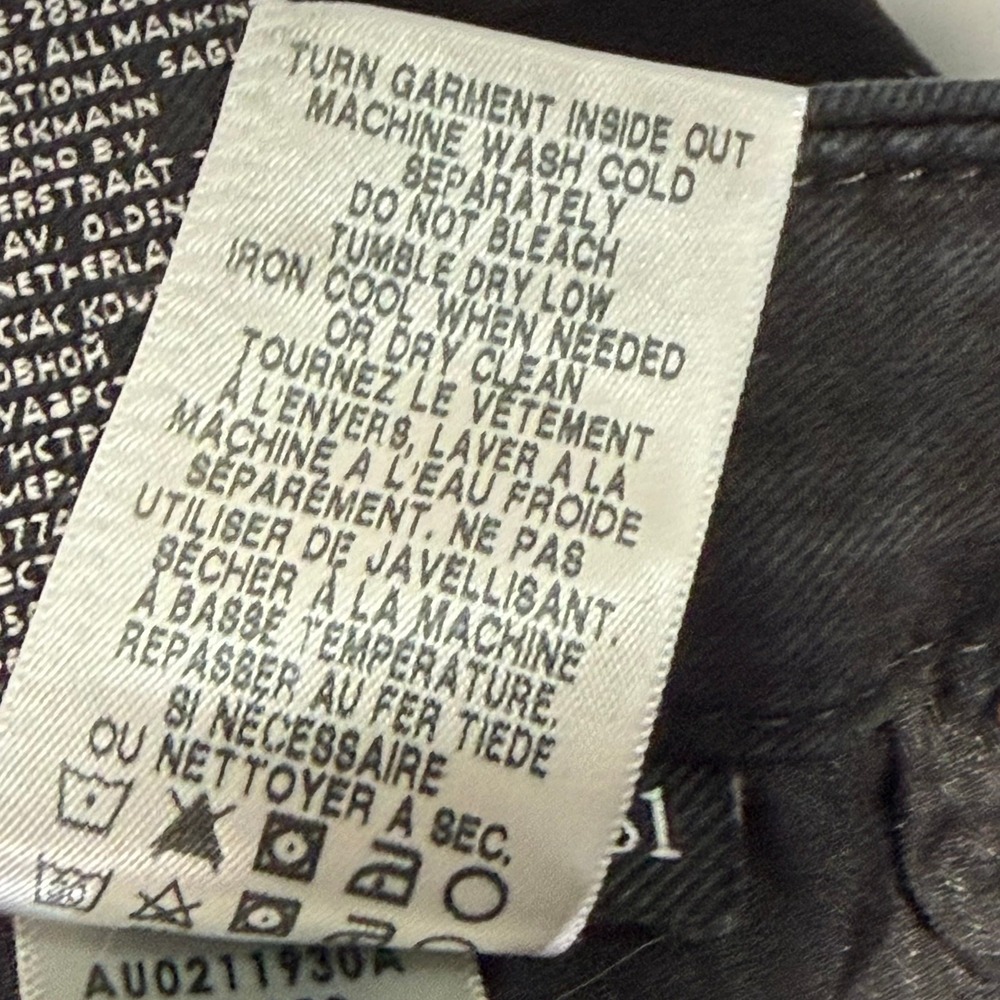 7 For All Mankind Blair High Waist Skinny Jeans Black Womens 31 AU0211930A - Picture 8 of 11